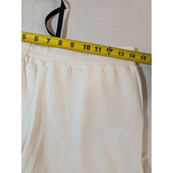 Lanston Womens Creamy White Drawstring Lounge Pants Trousers S‎ Small - Picture 5 of 7
